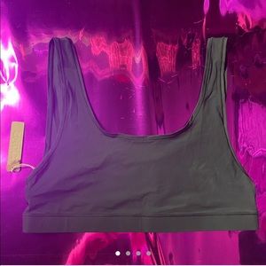 skims jelly sheer scoop neck bralette